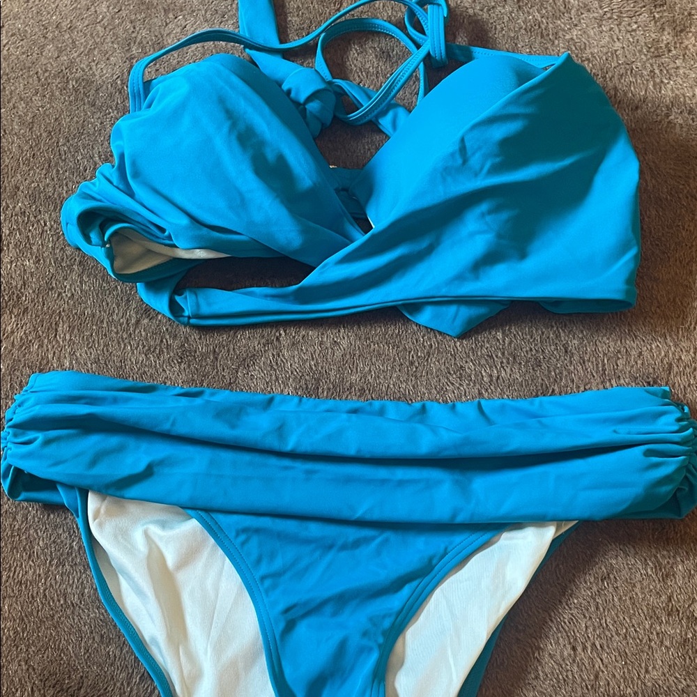 Victoria's Secret Turquoise Bikini Set